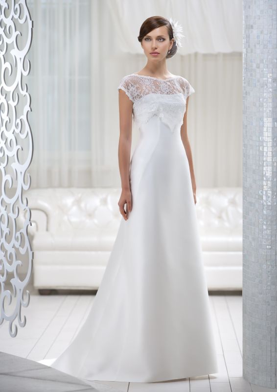 Robe De Mariee Dentelle Coupe Droite Site De Mode Populaire