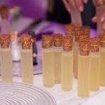 les fioles de limoncello que les invités ont adoré